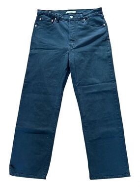 Levi’s Black Ribcage Straight Ankle Jeans